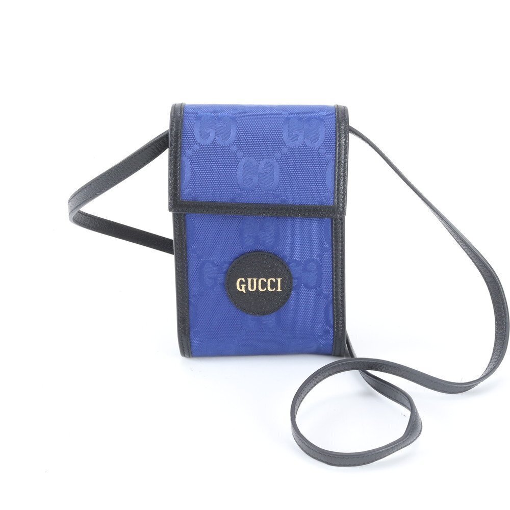 Gucci Beige the Grid GG Leather Shoulder Bag Crossbody